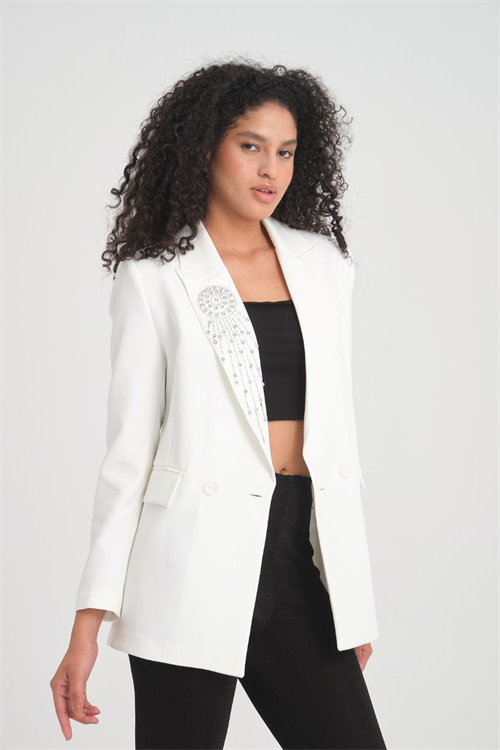 Wholesale Womens Ecru Blazer