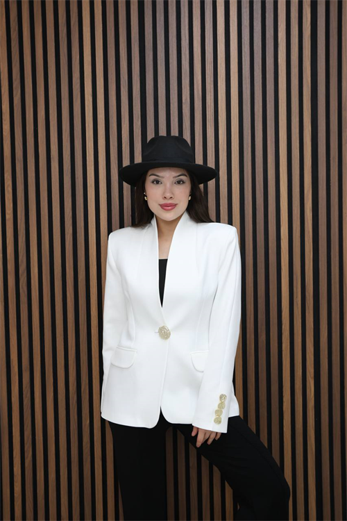 Wholesale Womens Ecru Blazer