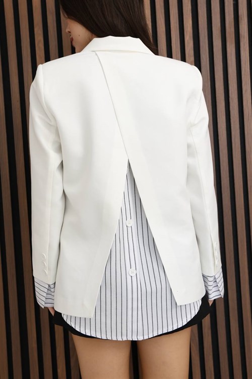Wholesale Womens Ecru Blazer