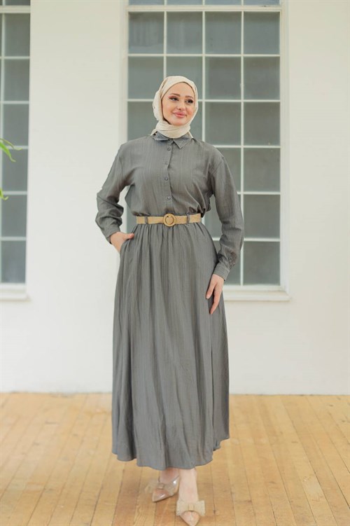 Wholesale Womens Gray Skirt Set