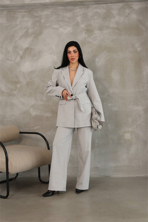 Wholesale Womens Gray Two-Piece Suit 