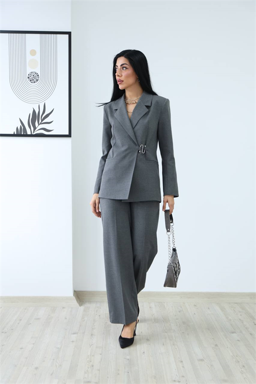Wholesale Womens Gray Two-Piece Suit 