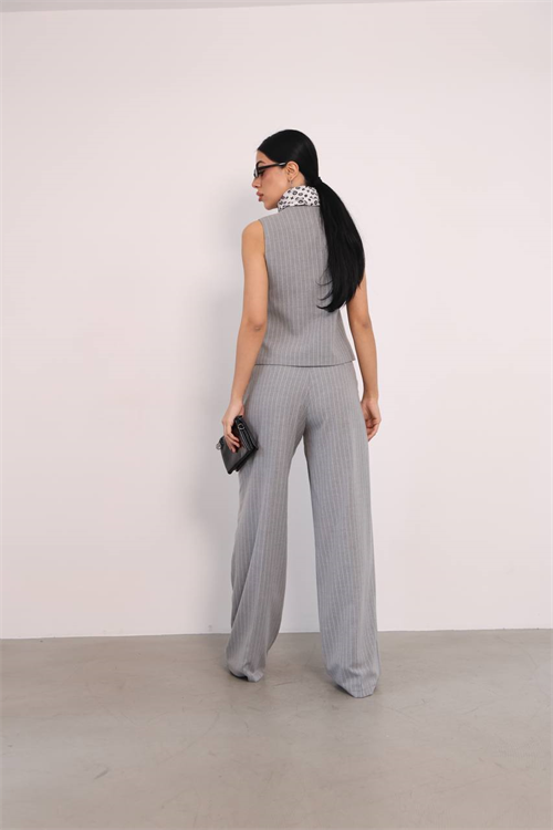 Wholesale Womens Gray Two-Piece Suit 