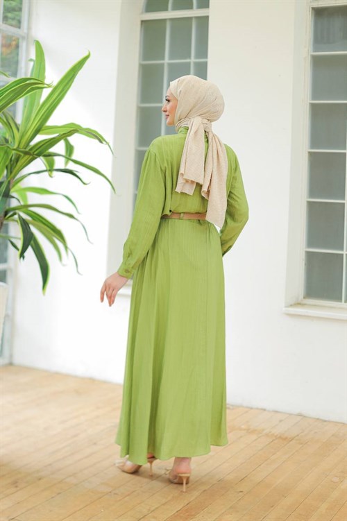Wholesale Womens Green Skirt Set