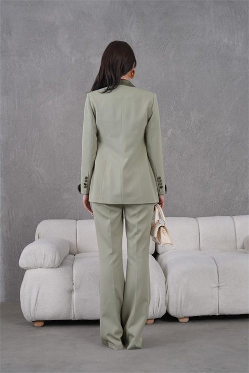 Wholesale Womens Khaki Two-Piece Suit 