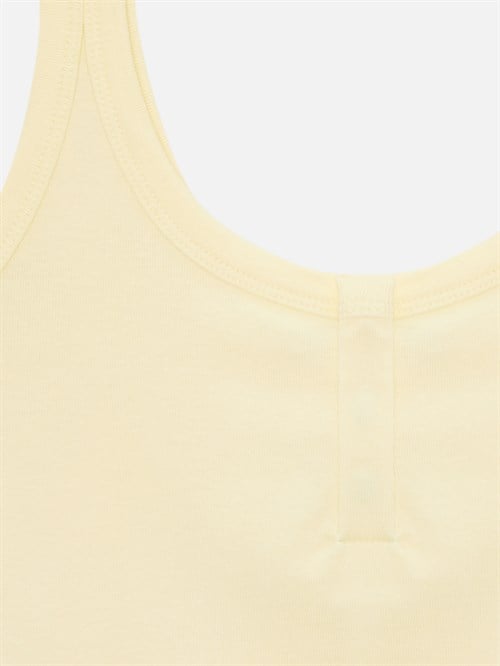 Wholesale Womens Light Yellow Modal Cotton Tank Top