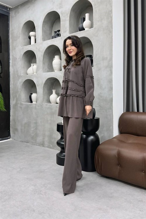 Wholesale Womens Mink Two-Piece Hijab Set