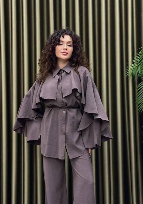 Wholesale Womens Mink Two-Piece Hijab Set