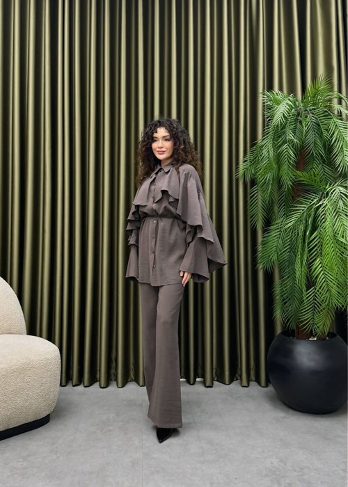 Wholesale Womens Mink Two-Piece Hijab Set