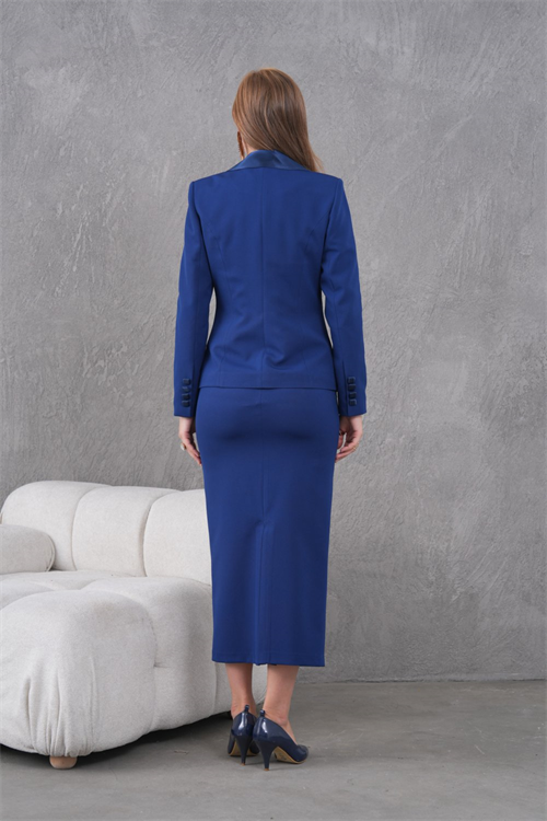 Wholesale Womens Navy Three-Piece Suit 