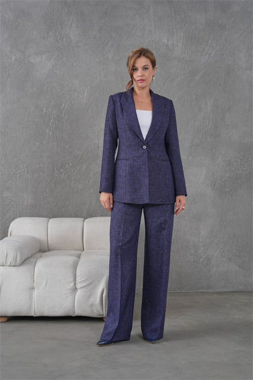 Wholesale Womens Navy Two-Piece Suit 