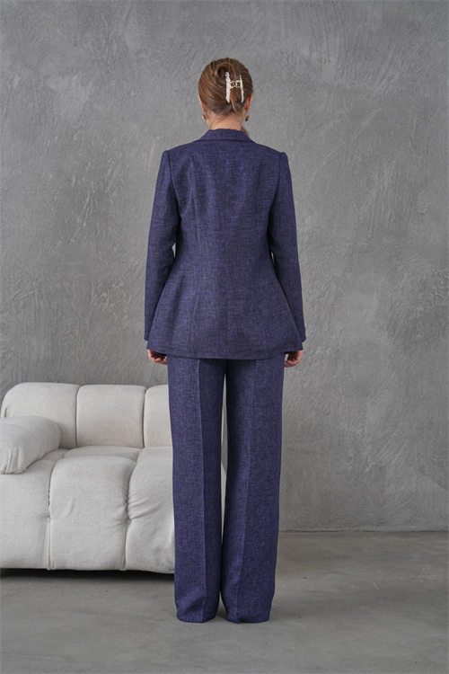 Wholesale Womens Navy Two-Piece Suit 