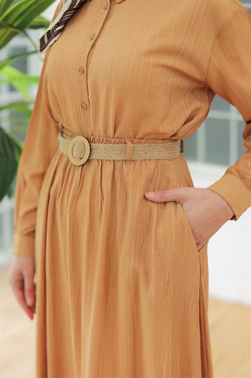 Wholesale Womens Orange Skirt Set
