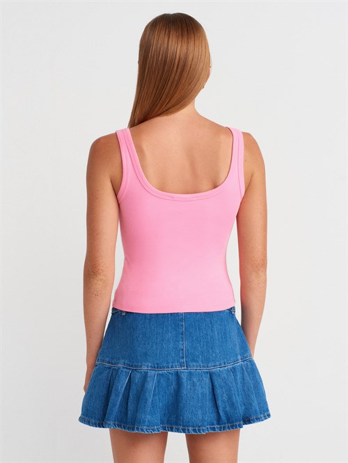 Wholesale Womens Pink Modal Cotton Tank Top