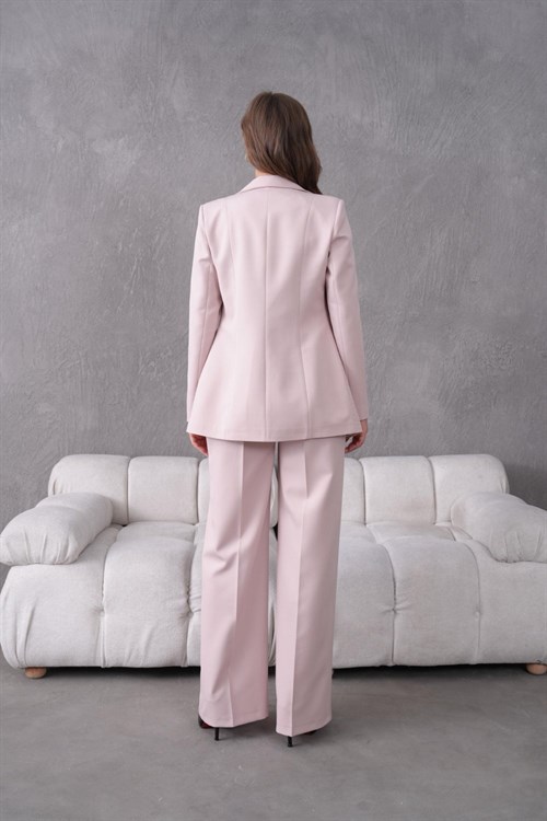 Wholesale Womens Pink Plus Size Two-Piece Suit 