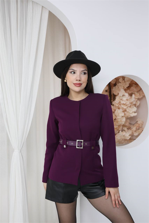 Wholesale Womens Purple Blazer