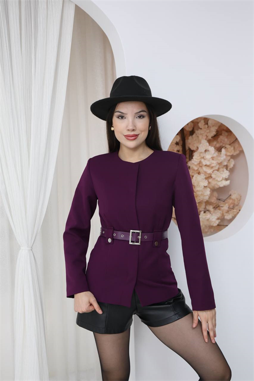 Wholesale Womens Purple Blazer