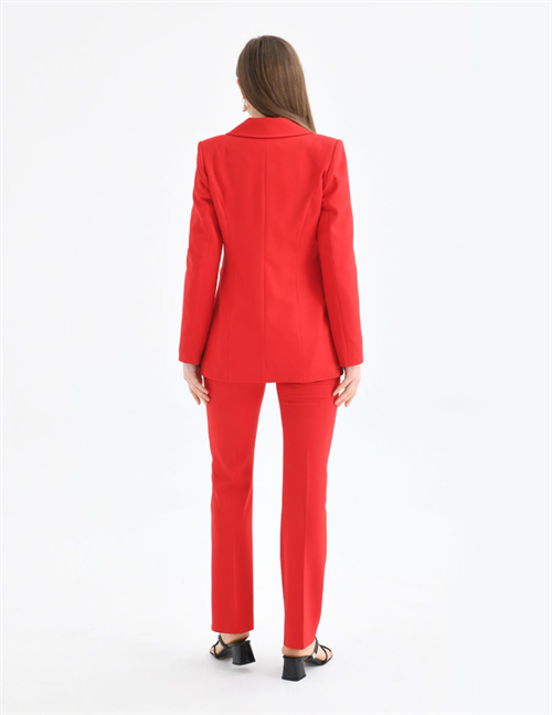 Wholesale Womens Red Two-Piece Suit 