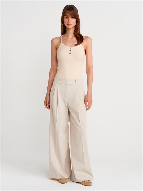 Wholesale Womens Stone Button-Front Tank Top