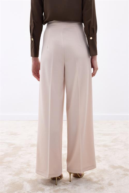 Wholesale Womens Stone Crepe Trousers