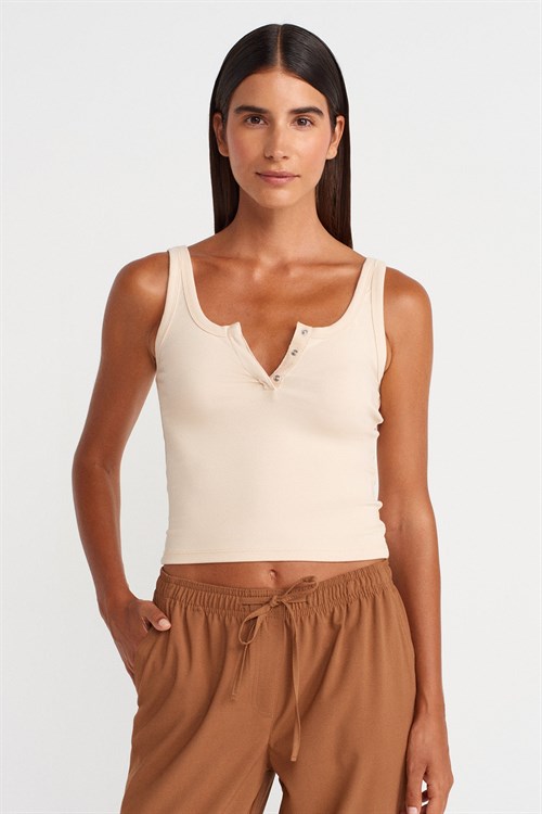 Wholesale Womens Stone Modal Cotton Tank Top