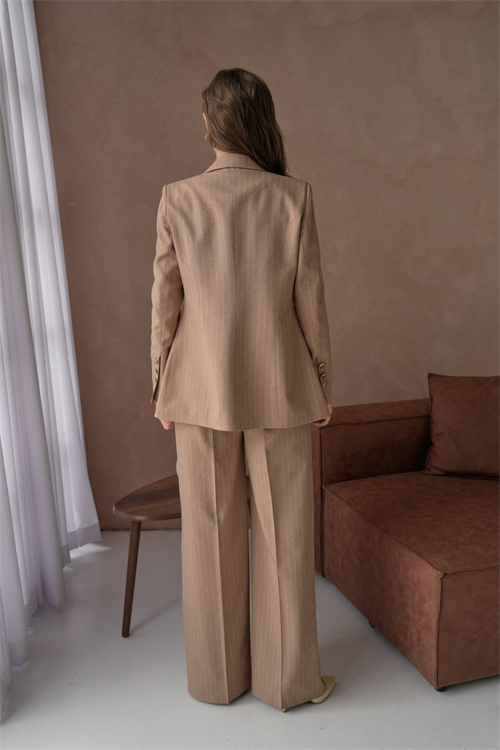 Wholesale Womens Stone Plus Size Two-Piece Suit 