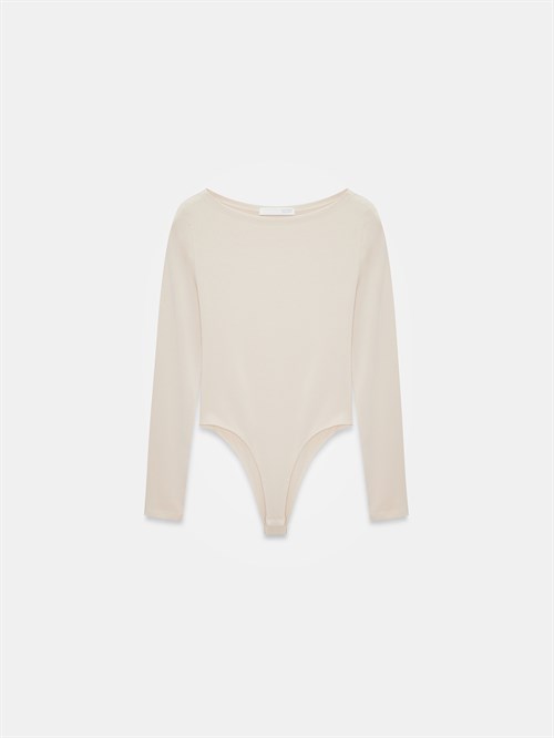 Wholesale Womens Stone Scoop-Neck Bodysuit
