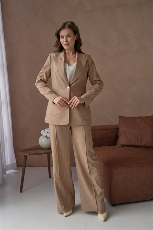 Wholesale Womens Stone Two-Piece Suit 