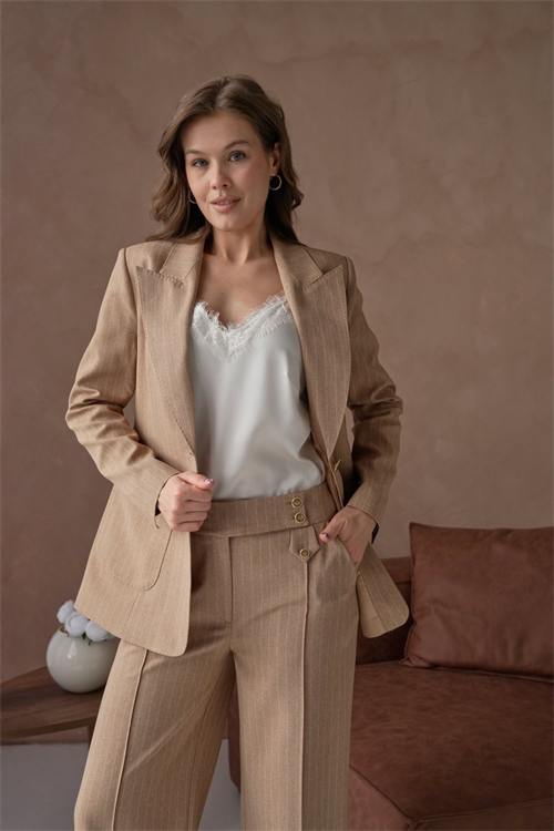 Wholesale Womens Stone Two-Piece Suit 
