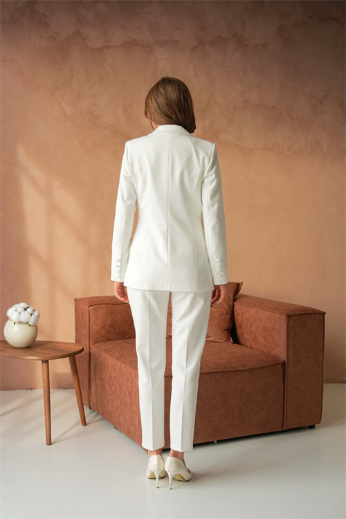 Wholesale Womens White Three-Piece Suit 