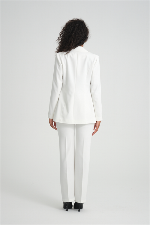 Wholesale Womens White Two-Piece Suit 