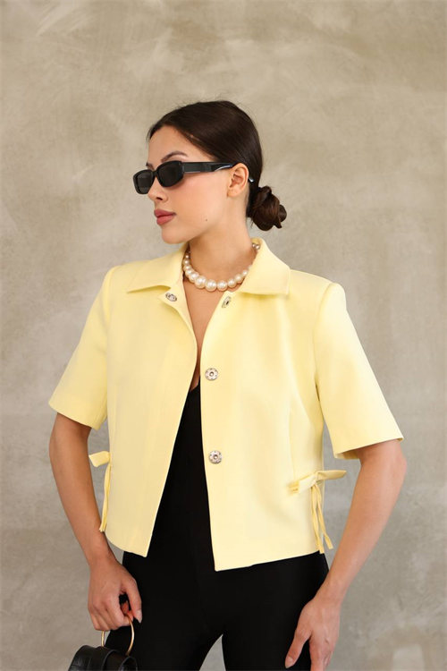 Wholesale Womens Yellow Blazer