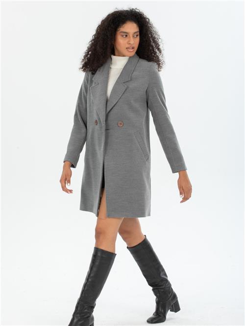 Women coat wholesale Gray color