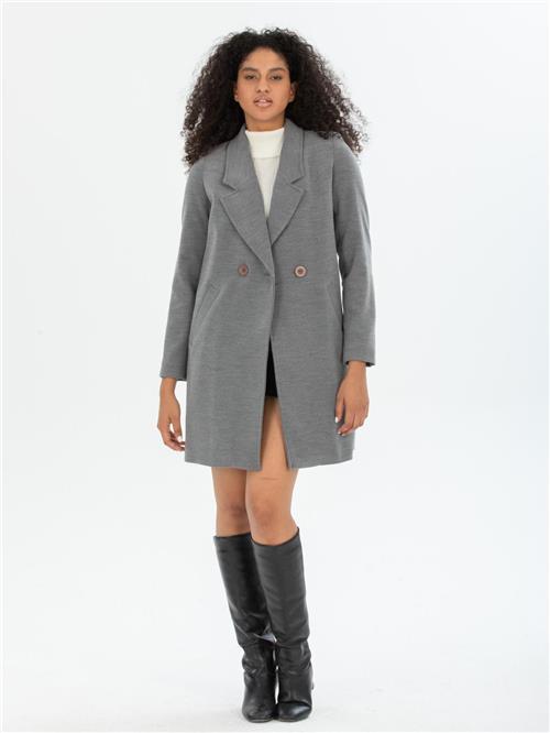 Women coat wholesale Gray color