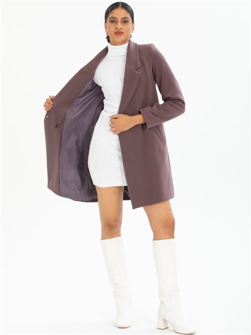 Women coat wholesale Light Plum color