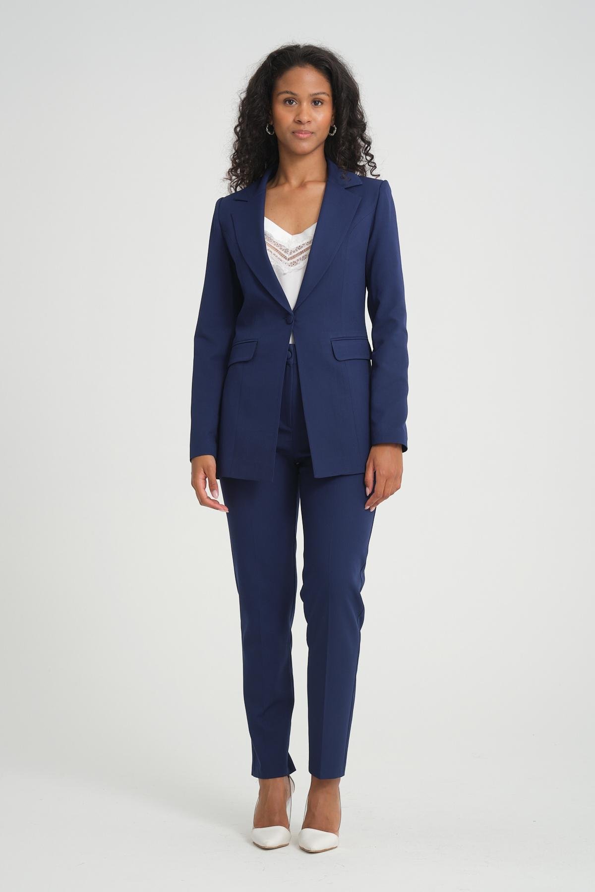 Navy Blue Blazer Outfit Plus Size Womens Blazers Navy Blue Blazer