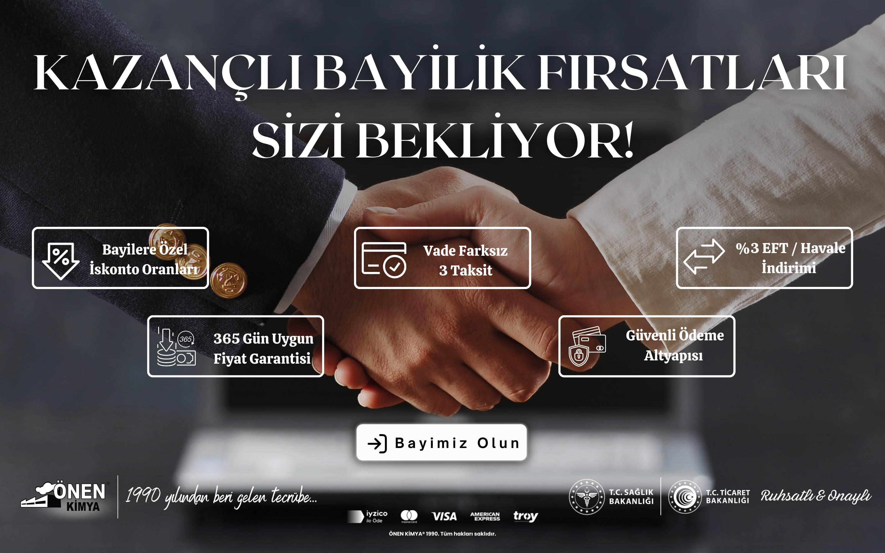 Sektörde Gücünüze Güç Katın: ÖNEN KİMYA Bayilik Fırsatları