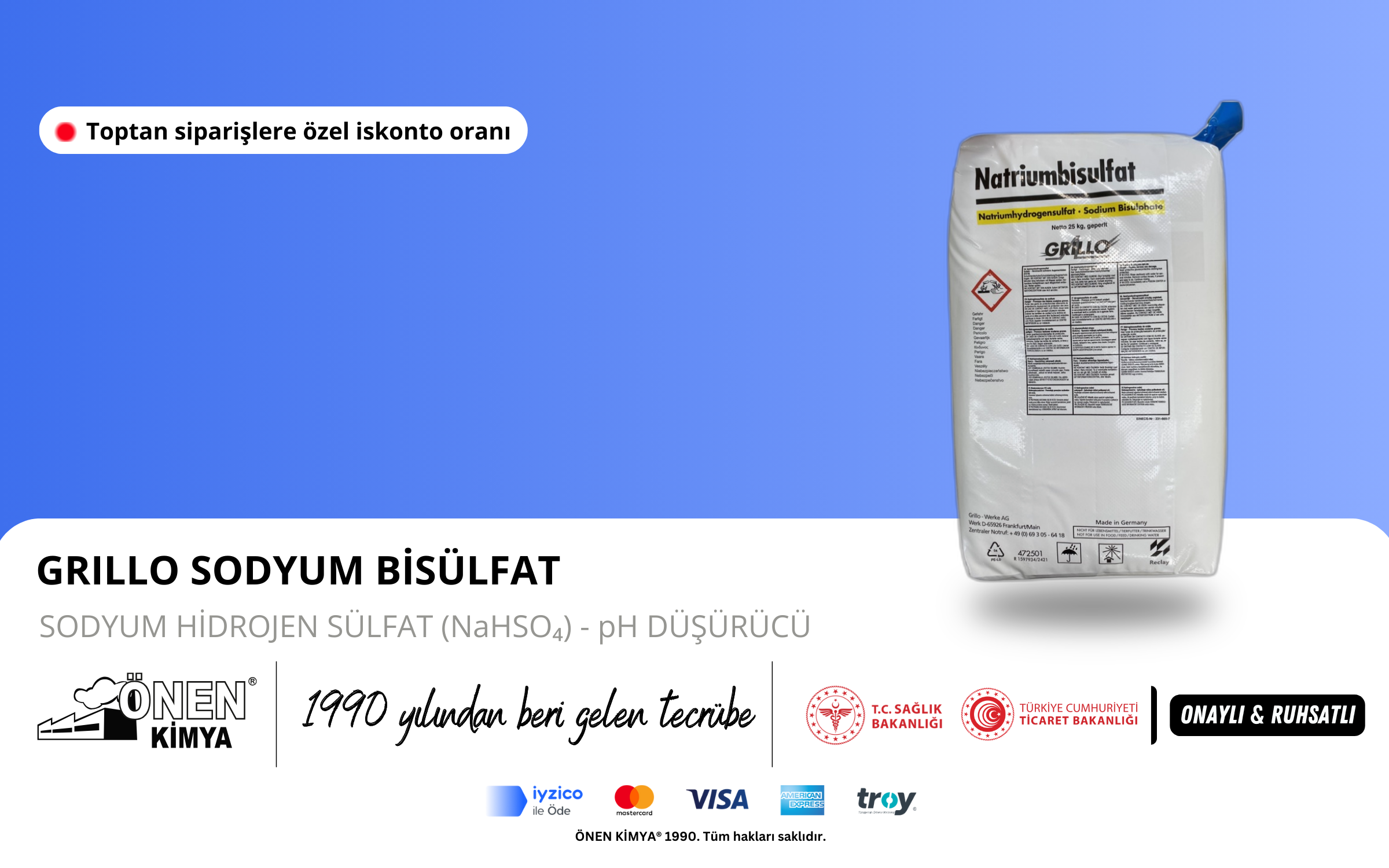 Sodyum bisülfat nedir?