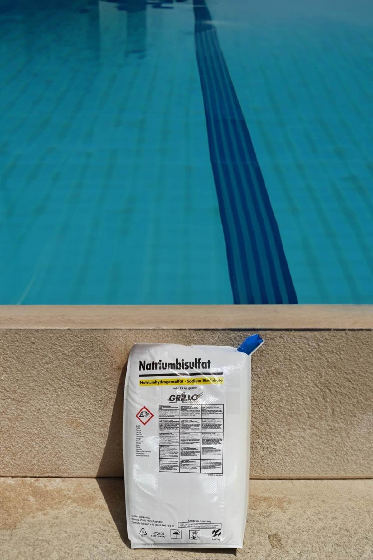 Grillo Havuz PH Düşürücü 25 KG Yüksek Etkili Toz Havuz Kimyasalı