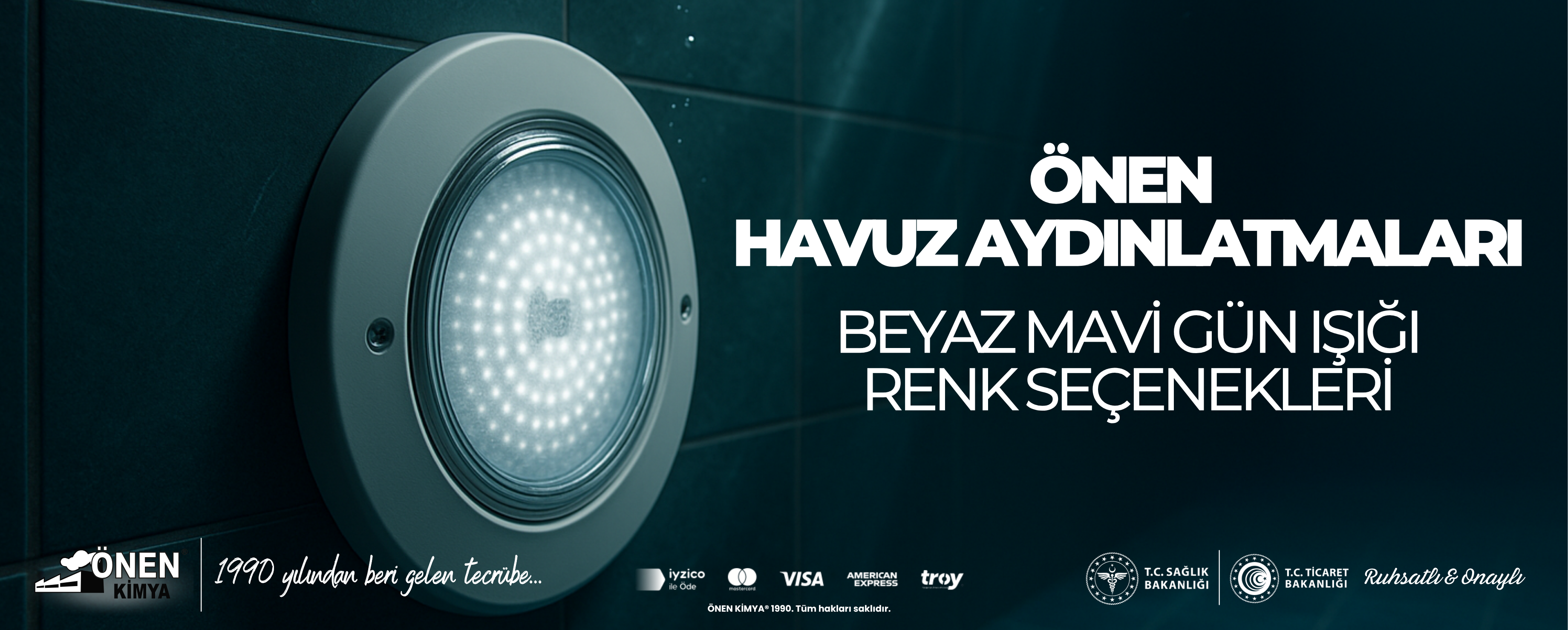 Önen Kimya Havuz Aydınlatmaları