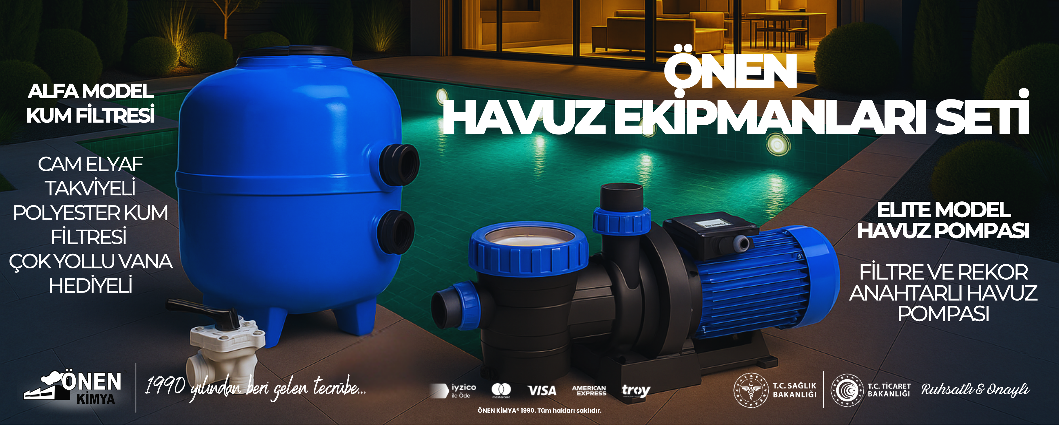 Önen Kimya Havuz Ekipmanları