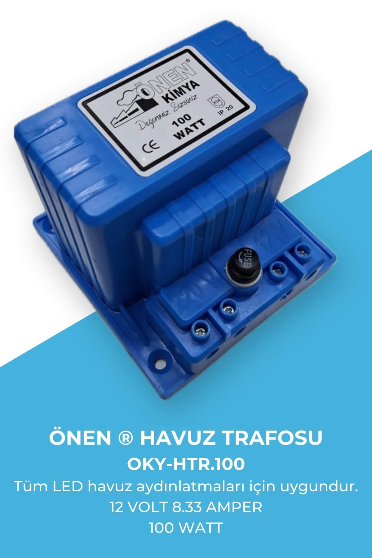 Önen Kimya Havuz Aydınlatmaları İçin 100W-300W Güç Kaynağı Havuz Trafosu