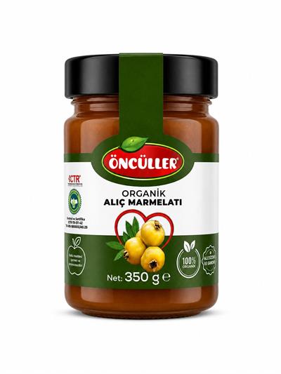 ÖNCÜLLER ORGANİK ALIÇ MARMELATI 350 G