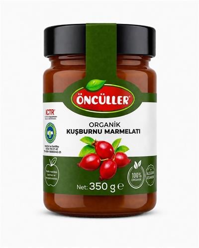 ÖNCÜLLER ORGANİK KUŞBURNU MARMELATI 350 G