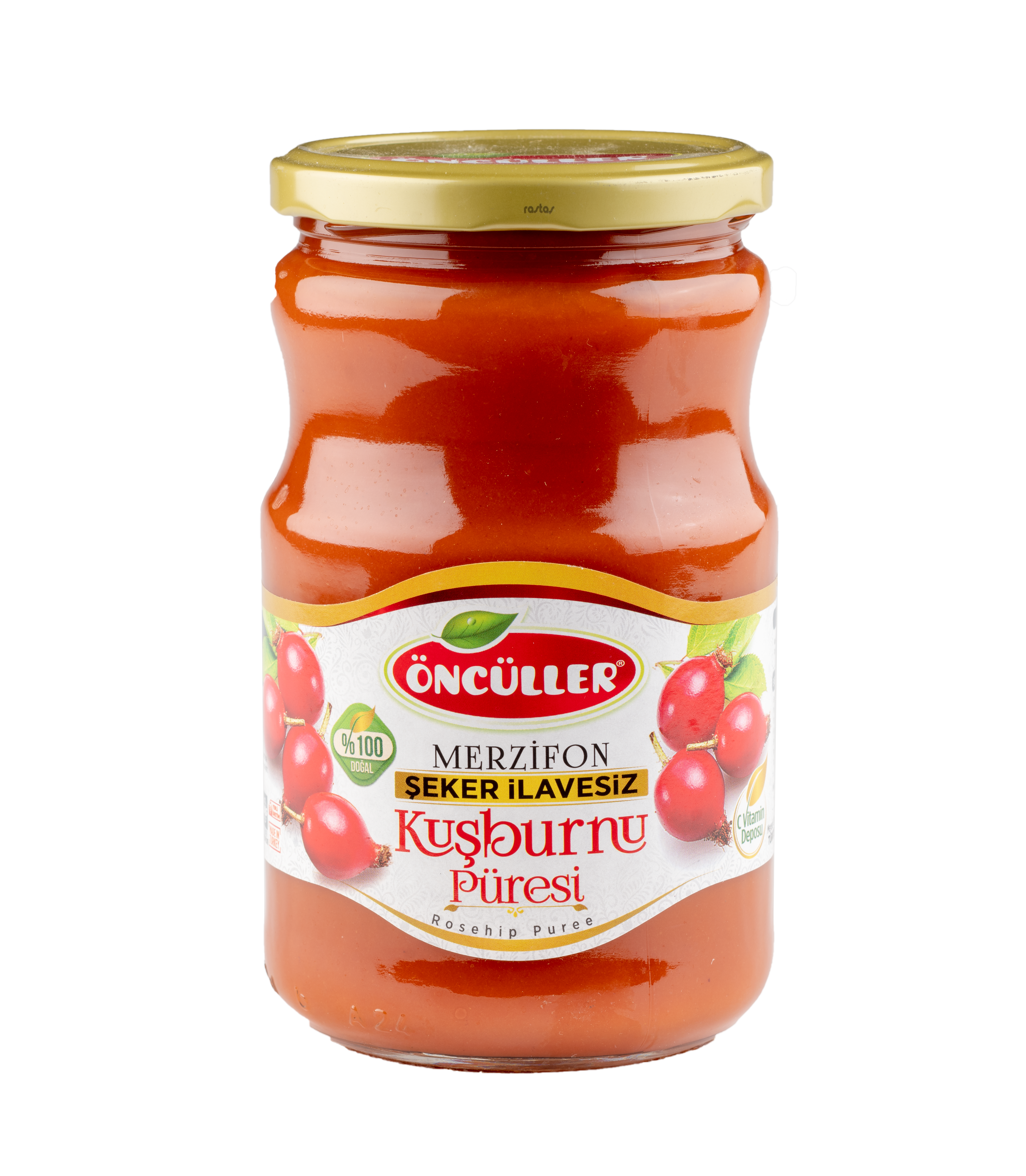 360 Gr. Kuşburnu Püresi (Şekersiz)