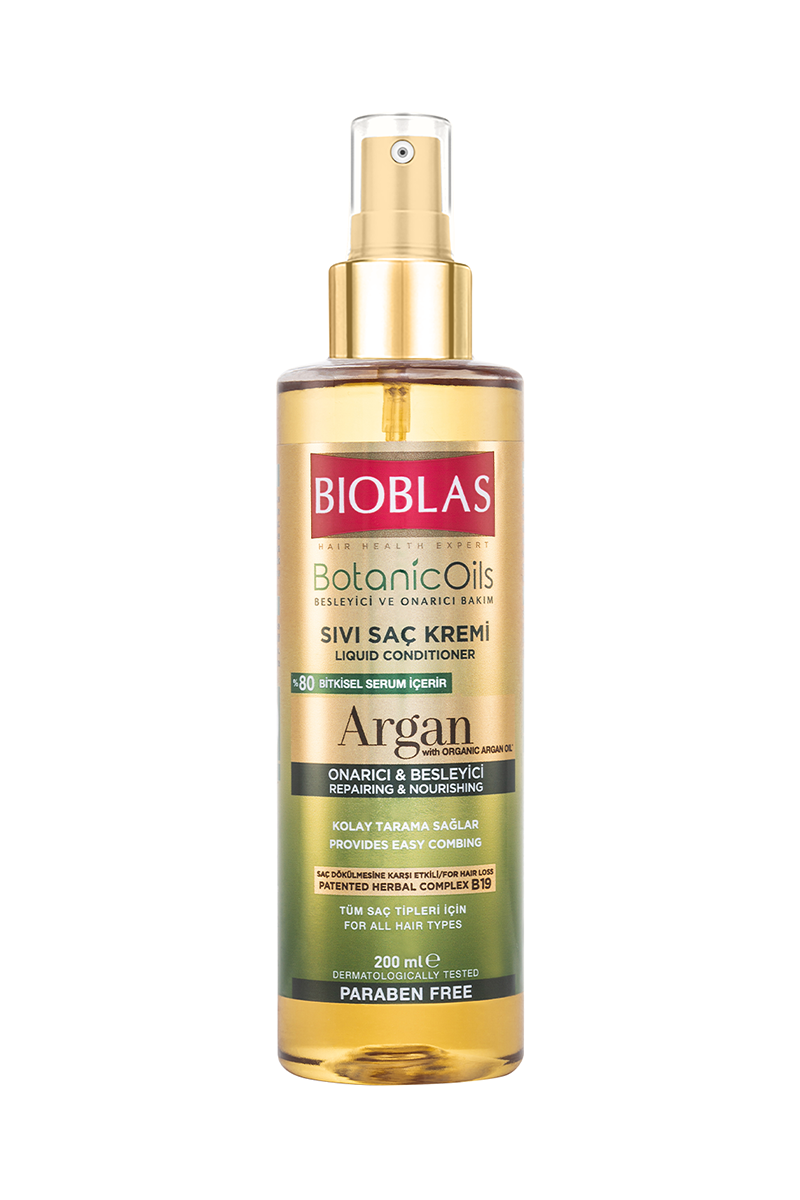 Bioblas Botanic Oils Argan Yağlı Sıvı Saç Kremi 200 ml | EczanemveBen.com