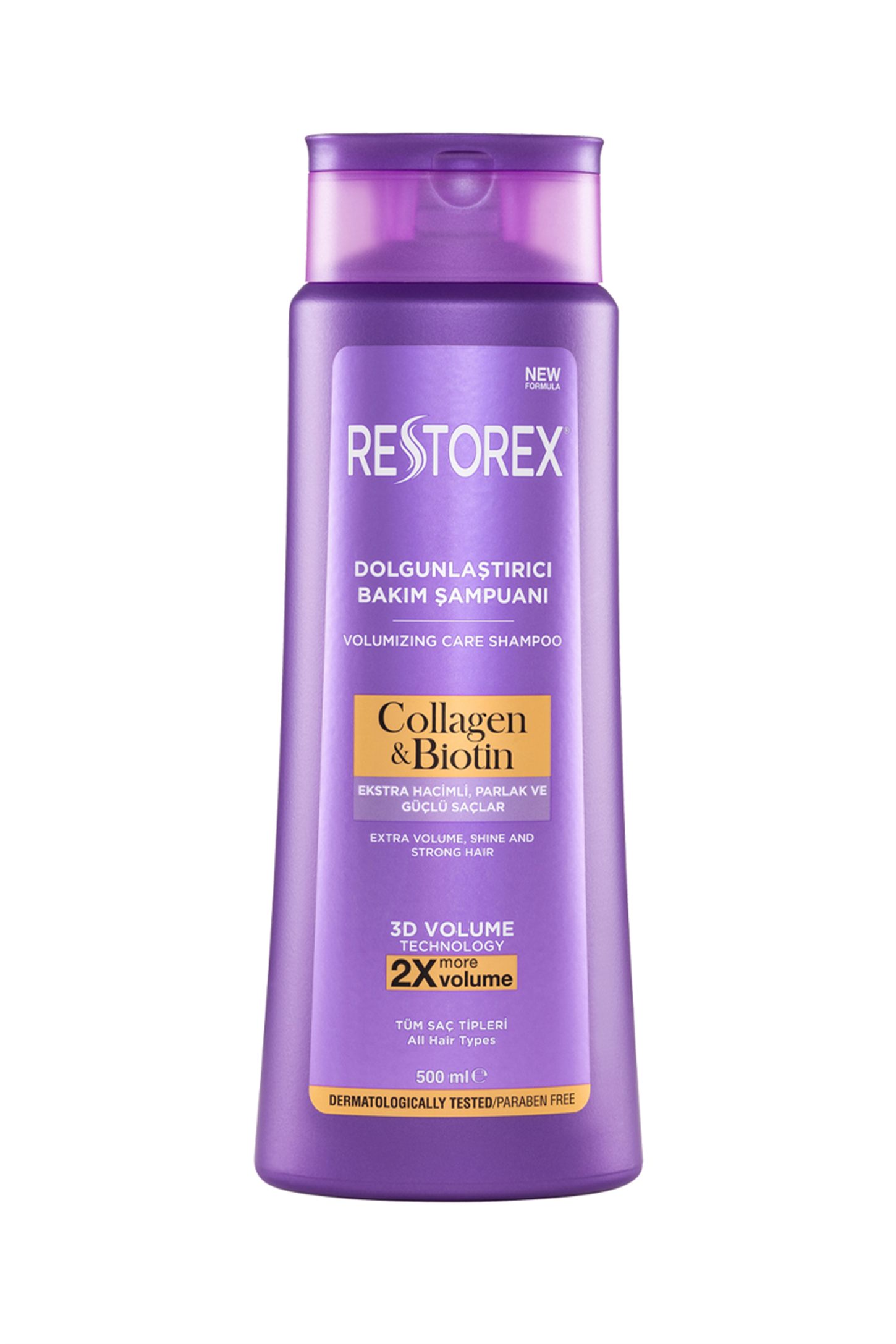 EczanemveBen.com | Restorex Dolgunlaştırıcı Bakım Şampuanı 500 ml |  8680512630616