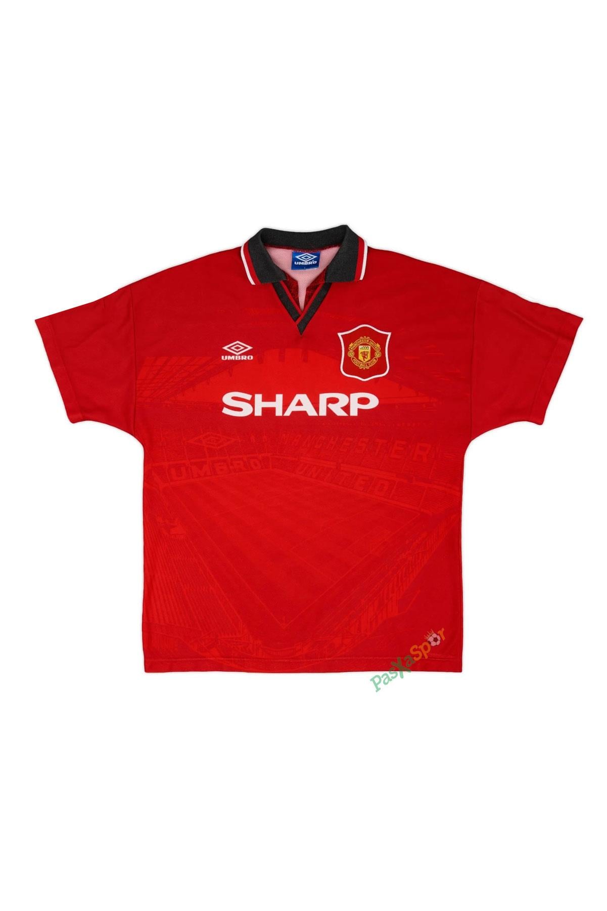  Nostalji Manchester United  1994-1996 Sezonu Cantona Retro Maç Forması