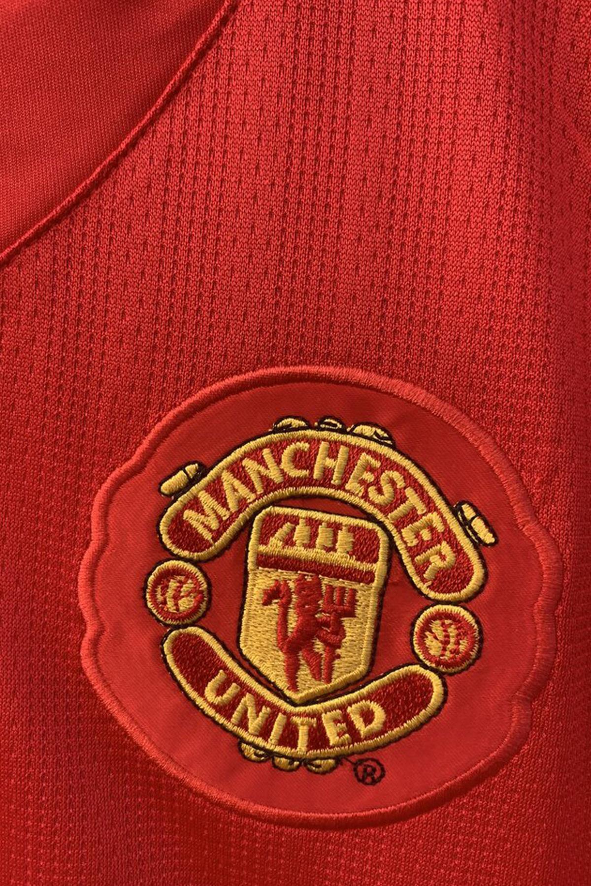 2008 Manchester United Premier Lig Fontlu Kısa Kollu Ronaldo Forması