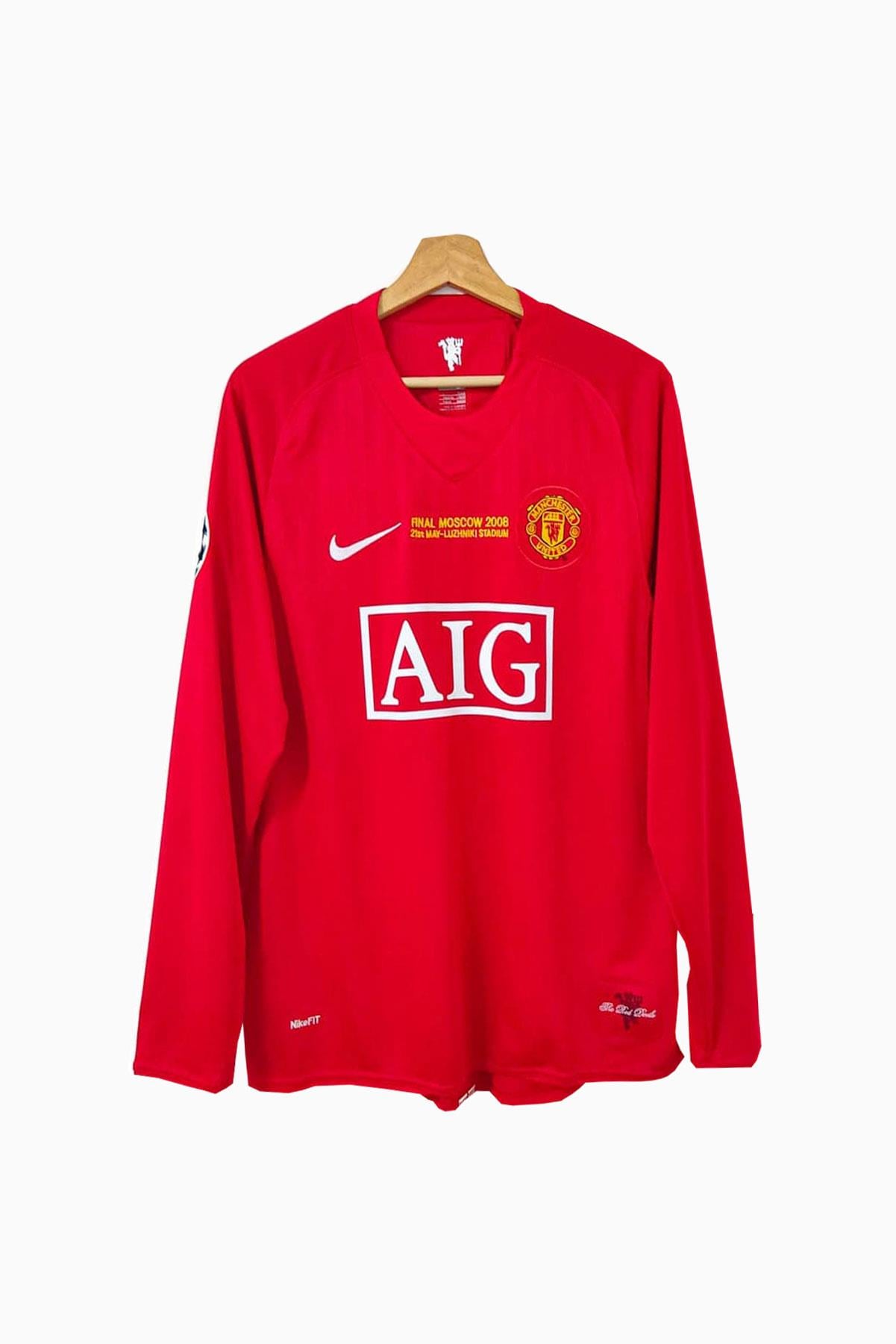 2008 Manchester United Şampiyonlar Ligi Finali Uzun Kollu Ronaldo Formas